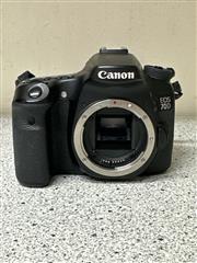 CANON EOS 70D (W) DS126411 Camera Body Only, No Charger CANON EOS 70D (W) DS126411 Camera Body Only, No Charger